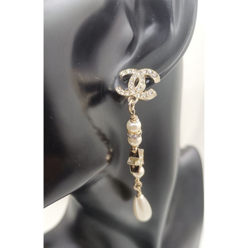 Ch*el earrings